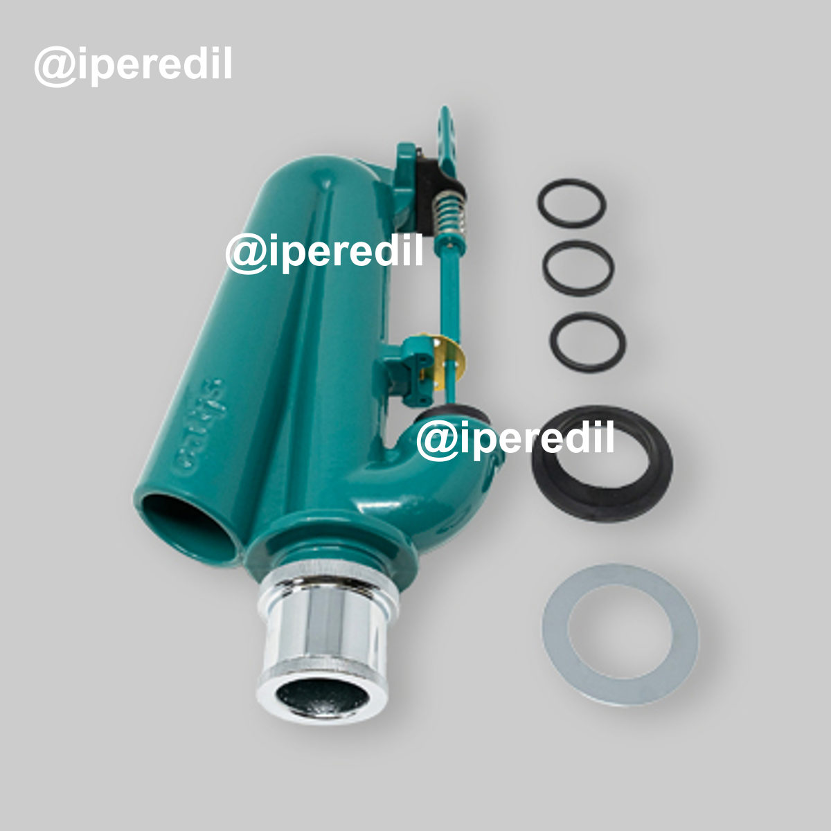 SIFONE CATIS PER CASSETTA ALTA Con asta