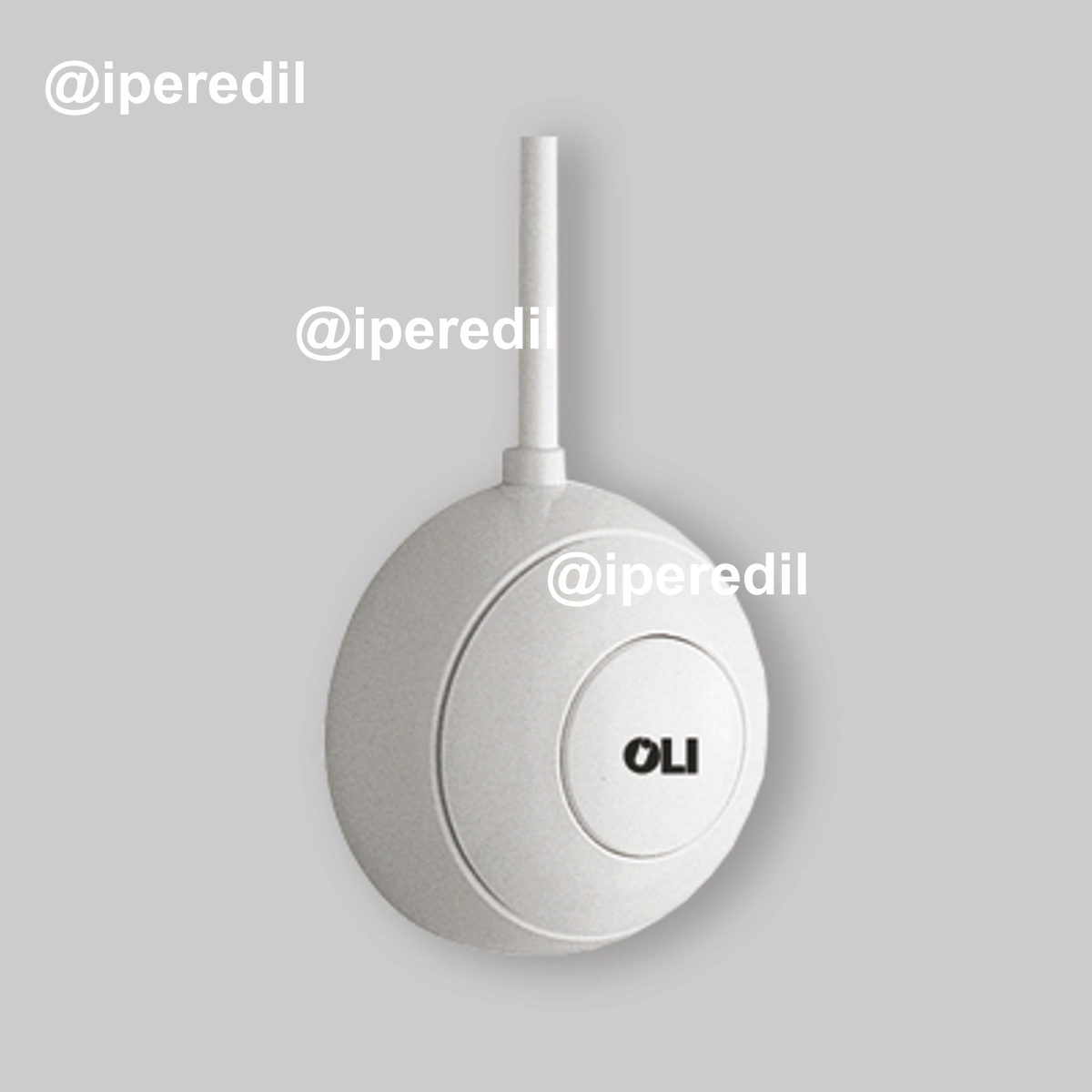 COMANDO PNEUMATICO A PARETE VERSIONE ESTERNO Bianco - Monotasto