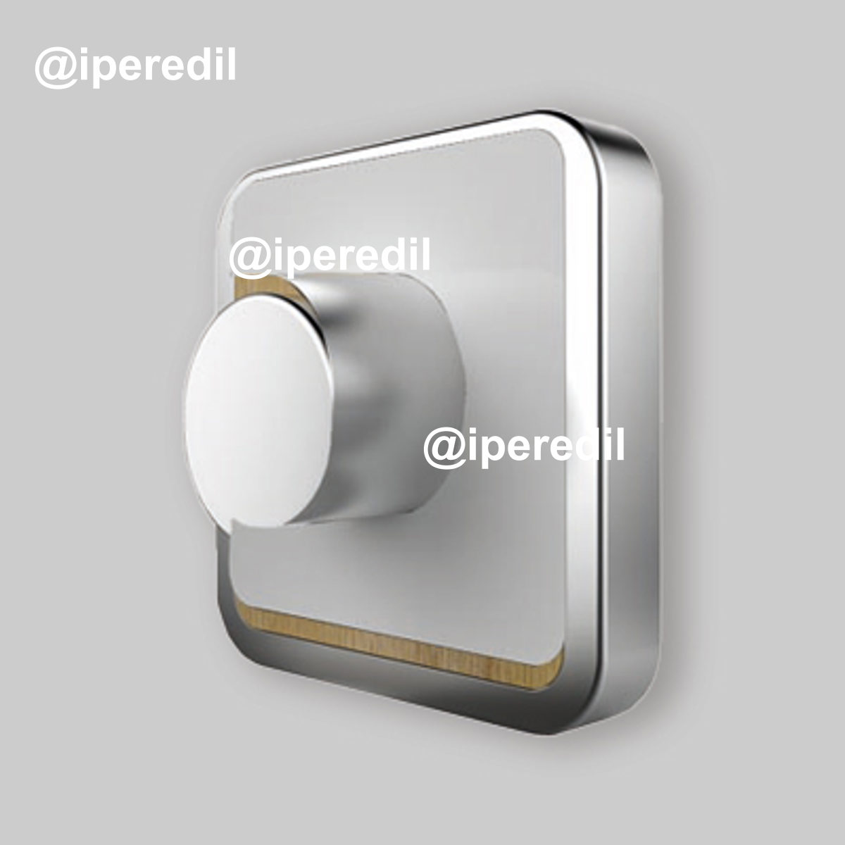 KIT QUADRO CARTUCCIA PNEUMATICA CON ROSONE BIANCO -