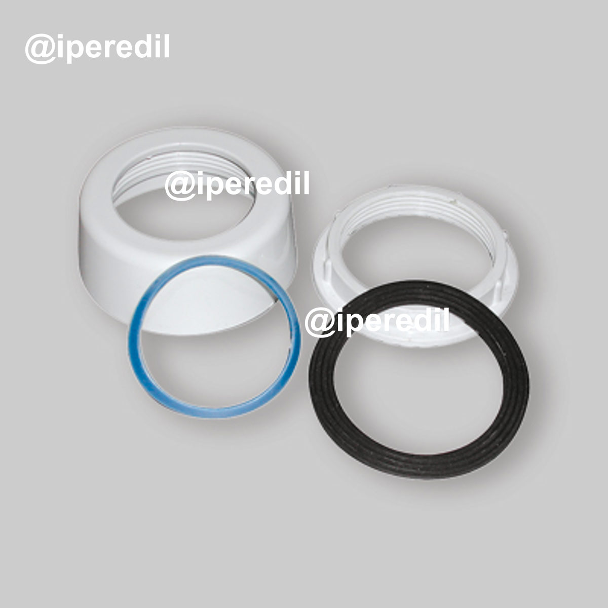 RICAMBIO PER MECCANISMO DI SCARICO CASSETTA A ZAINO (00810) Guarnizione tubo Ø50