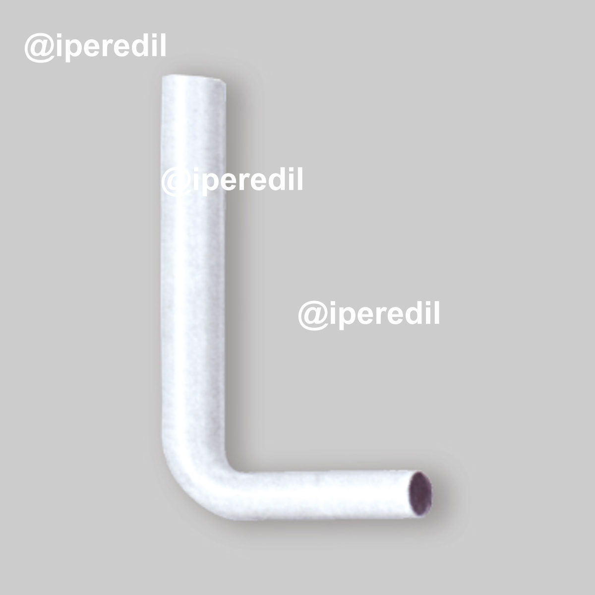 TUBO DI RISCIACQUO PER CASSETTA ZAINO OLIVER Ø50/40 x H.600 mm