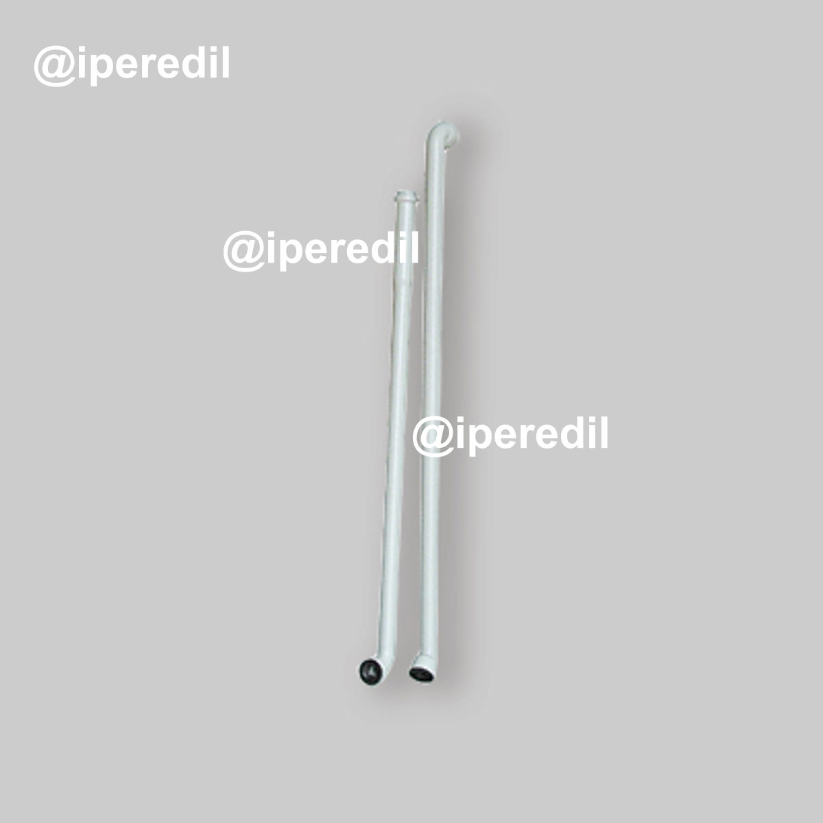 TUBO DI CACCIATA AD INCASSO UNIVERSALE PER CASSETTA ALTA 45°-90° + O-ring