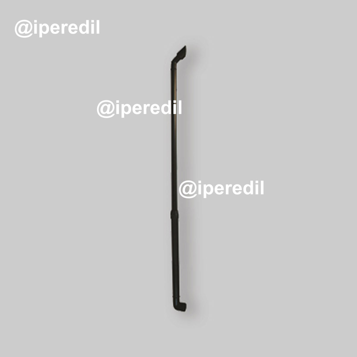 TUBO DI CACCIATA A 2 PEZZI IN PEHD 90° x Ø32 H.1800 mm