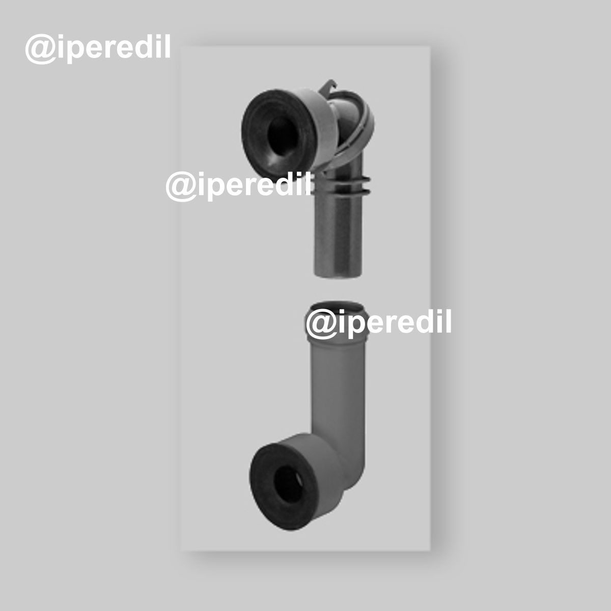 CURVA TELESCOPICA PER TUBO DI CACCIATA Ø32 mm