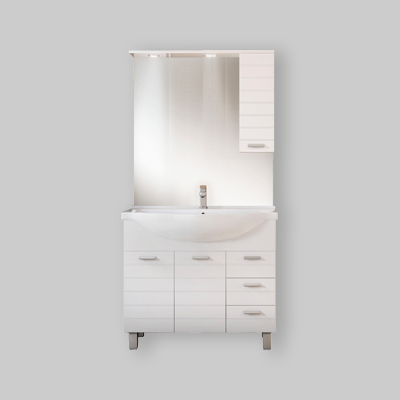 FRANCESCA 75 Base 2 ante + cassetti