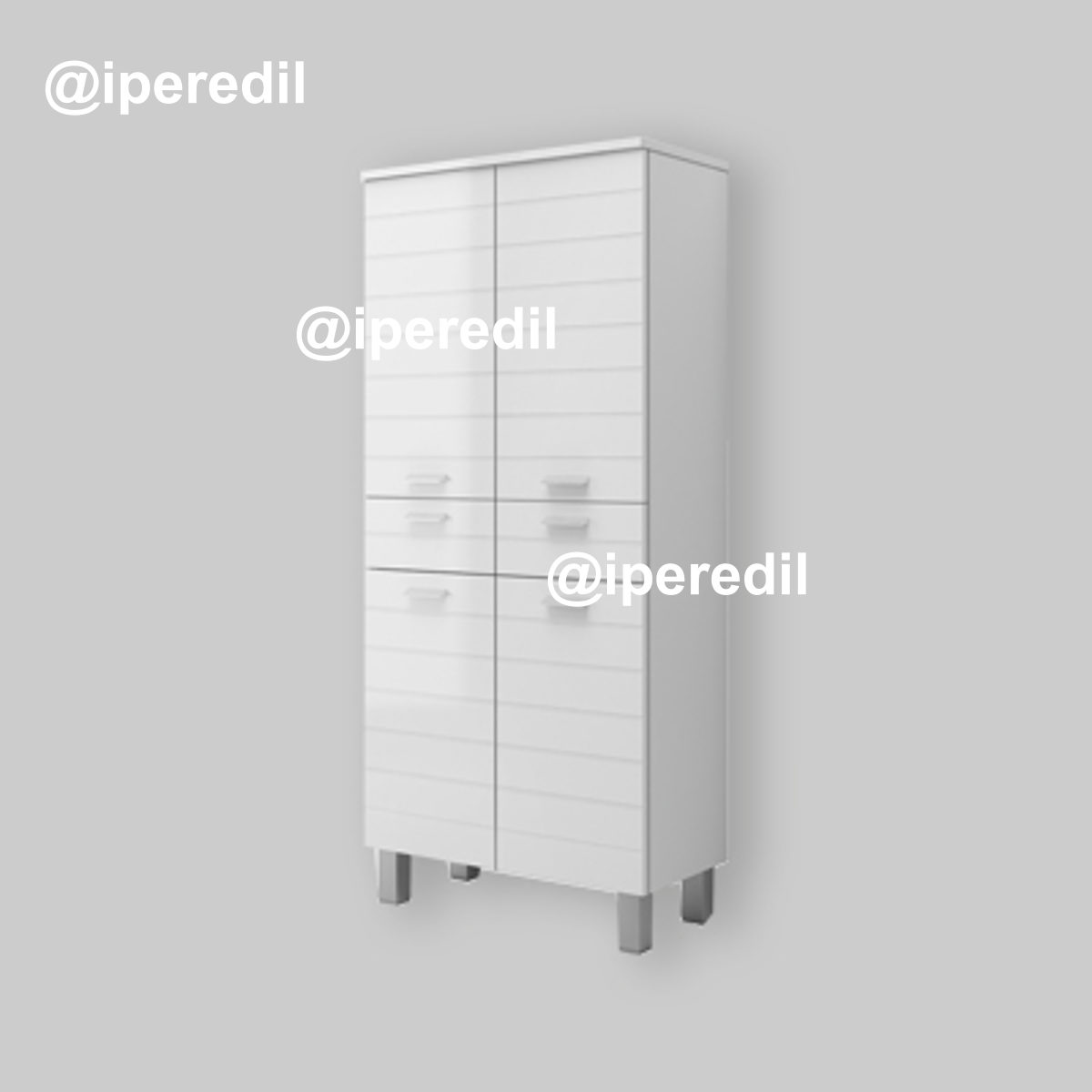 COLONNA DA BAGNO DOPPIA RIGO L.69 x H.154 x P.34