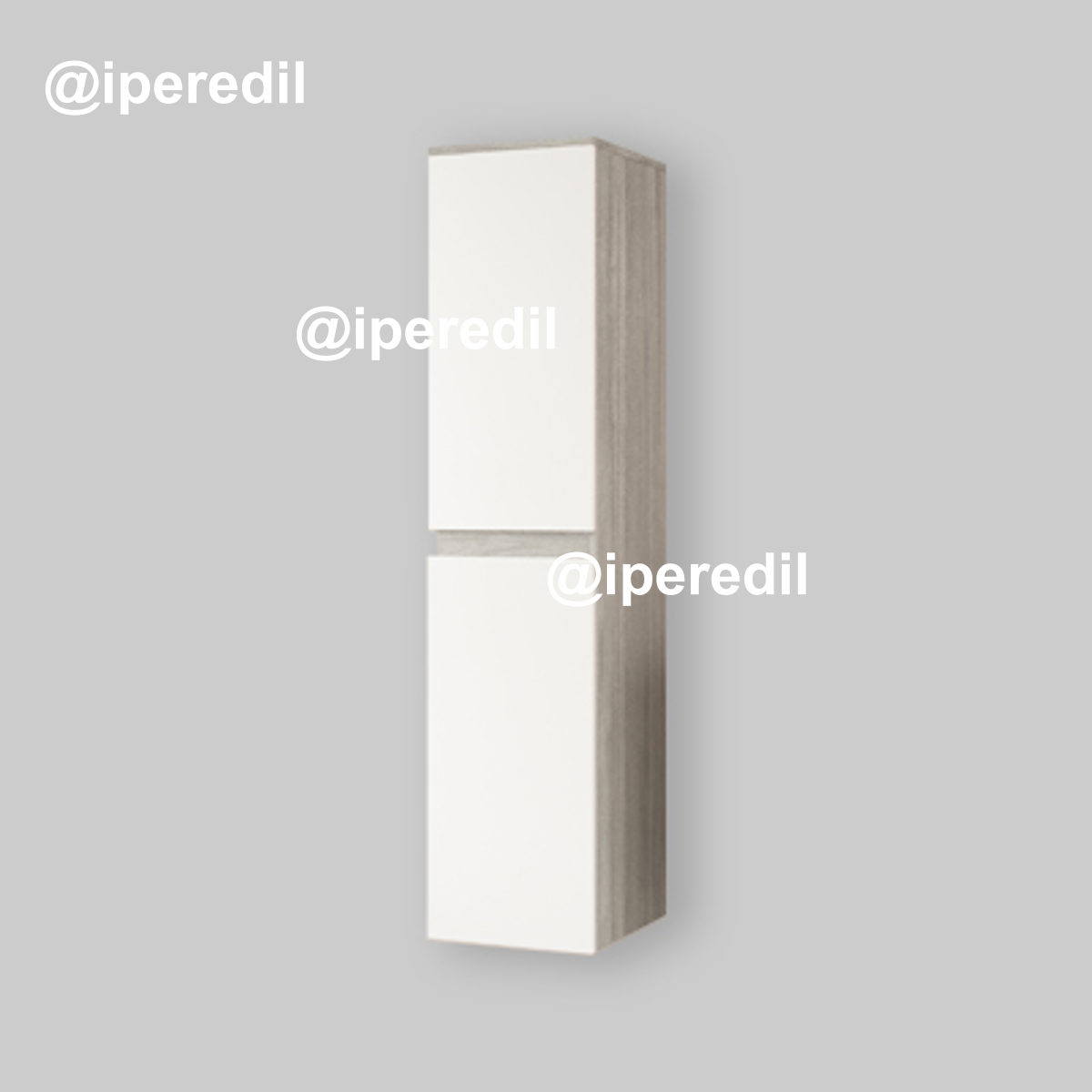 COLONNA DA BAGNO SOSPESA "EVA", "EASY" E "ICONICA" Bianco Lucido