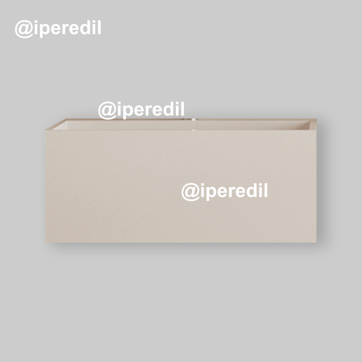 LAVABO SERIE ROMA Bianco Opaco