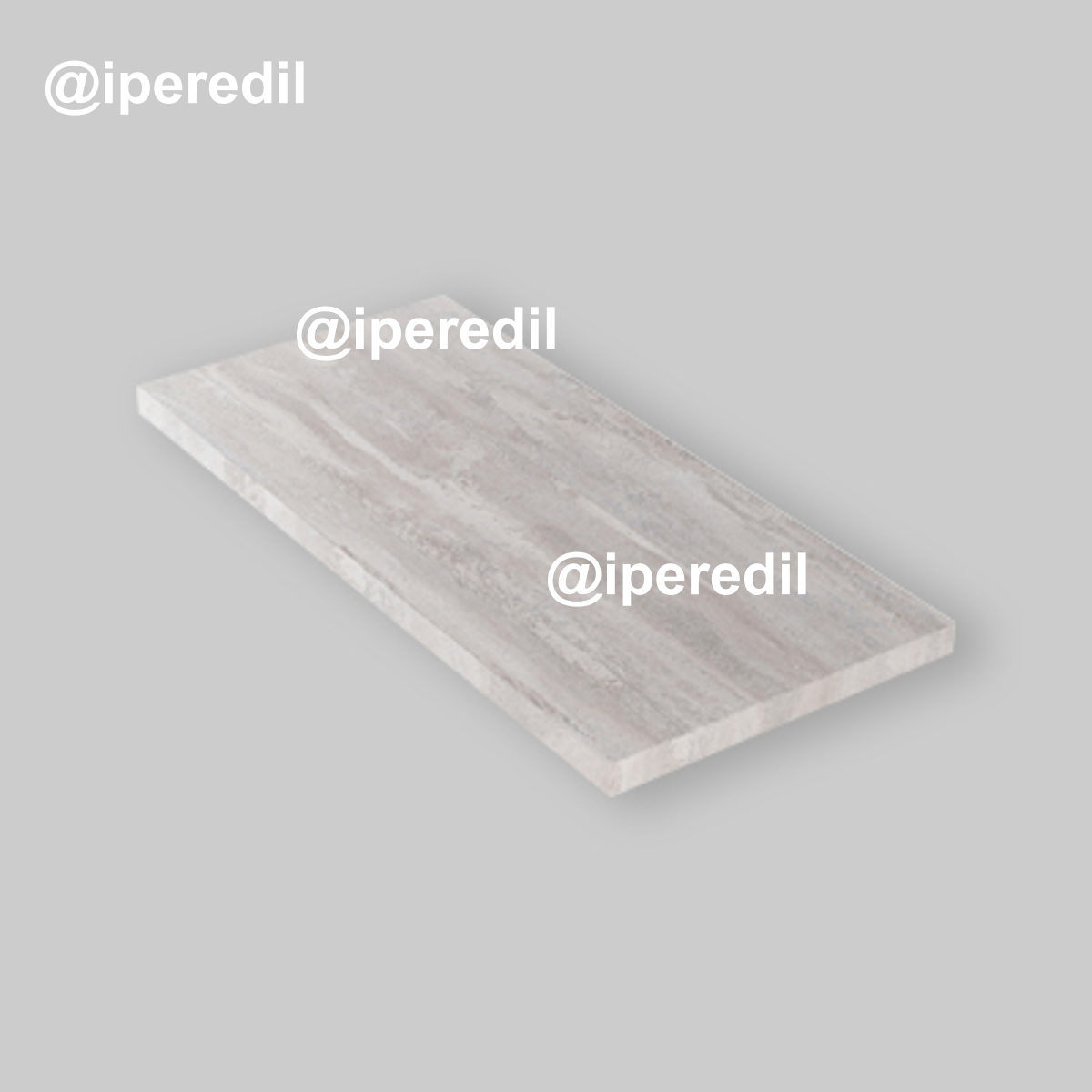 MENSOLONE "LINEA" PER LAVABO D'APPOGGIO BETON L.60 x P.46 x H.3,8 cm