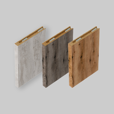 TOP VERTICALE 'LINEA' CM 30 Rovere Naturale