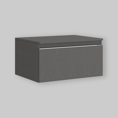 CASSETTO SOSPESO CON TOP 'ALBATROS' LINO cm 60