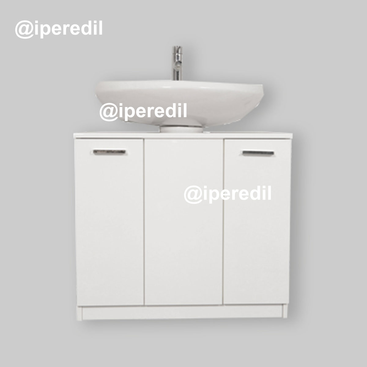 MOBILE COPRICOLONNA CON ANTE Laccato bianco