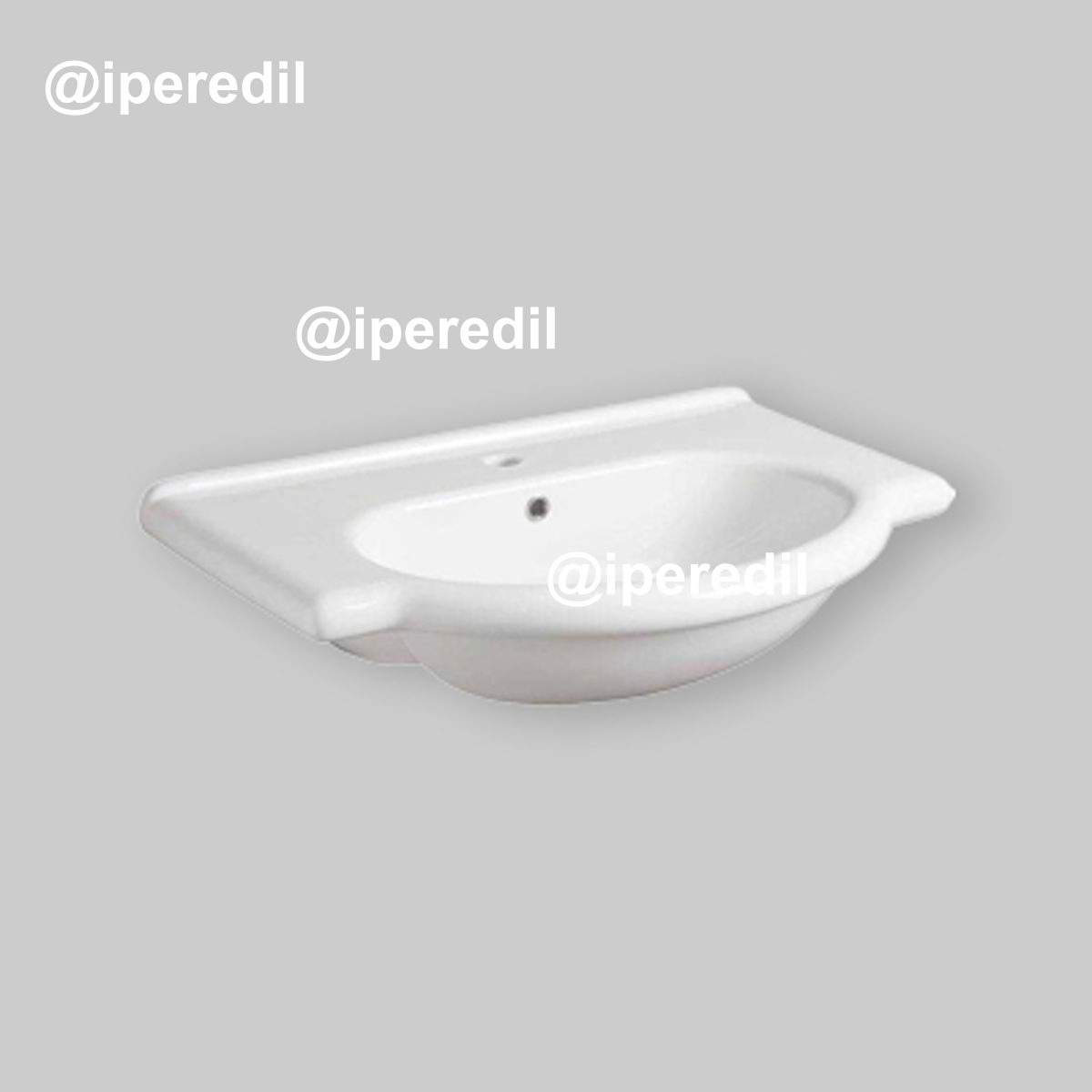 LAVABO CONSOLLE IN CERAMICA 105 cm