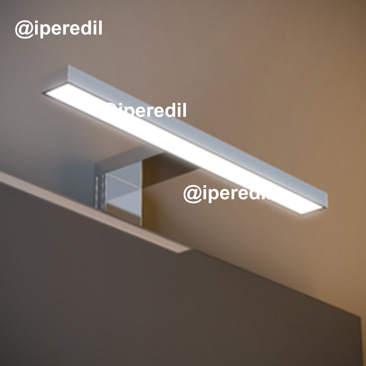 APPLIQUE LED RETTANGOLARE MOD. L006B 30 cm - 5W