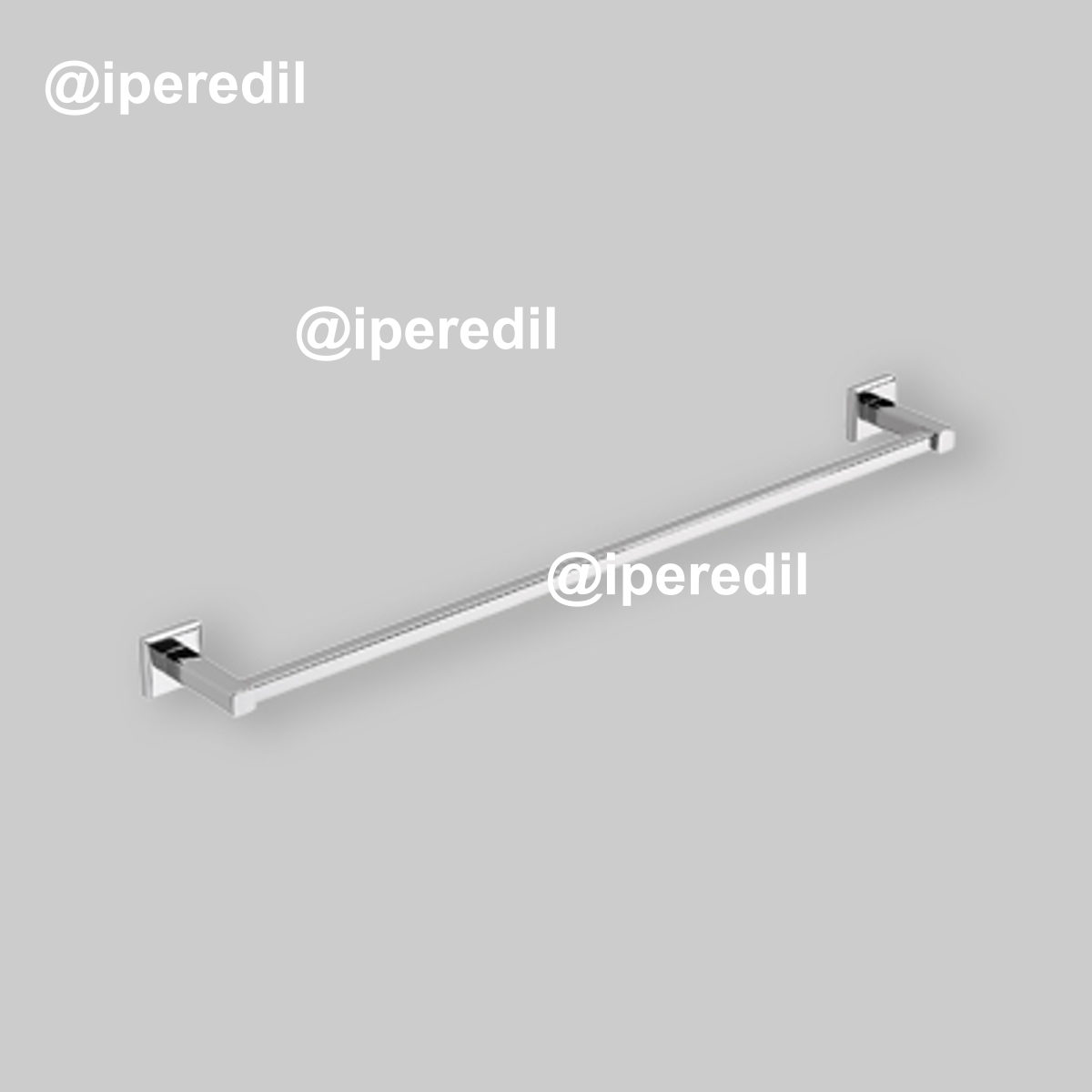 PORTASALVIETTE "COLORADO" Cromo - cm 35