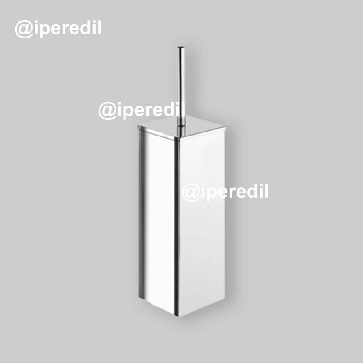 SCOPINO CON CIUFFO IN SETOLE "COLORADO" Cromato