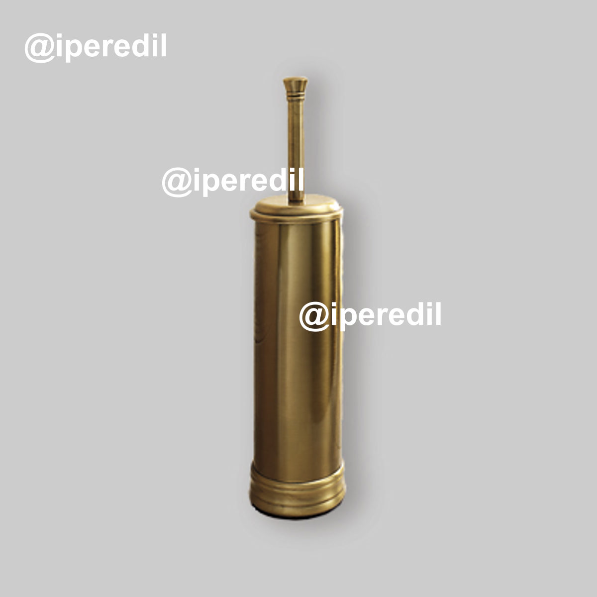 PORTASCOPINO WC DA APPOGGIO ROMANCE Bronzo