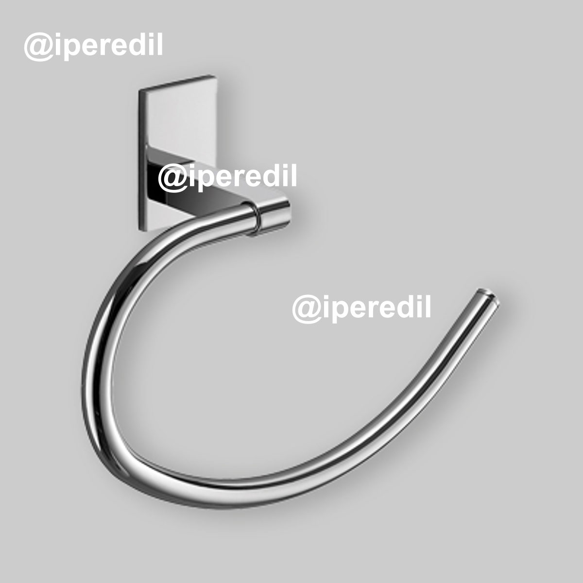 PORTASALVIETTE AD ANELLO MAINE Cromo