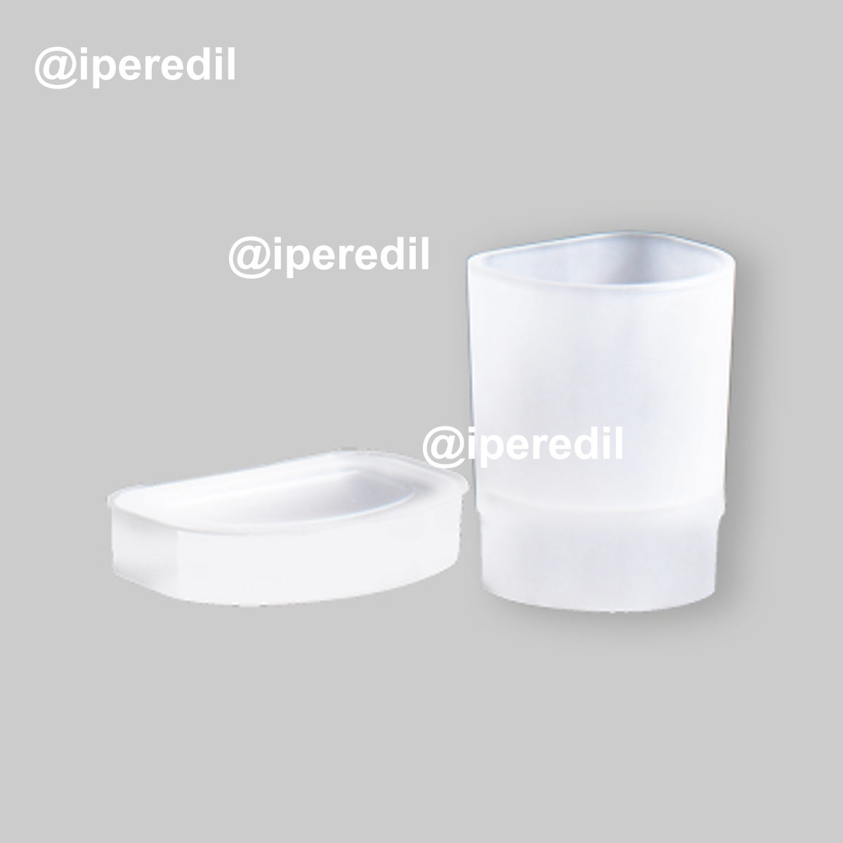 CONTENITORI DI RICAMBIO "KENT" Per Portaspazzolini