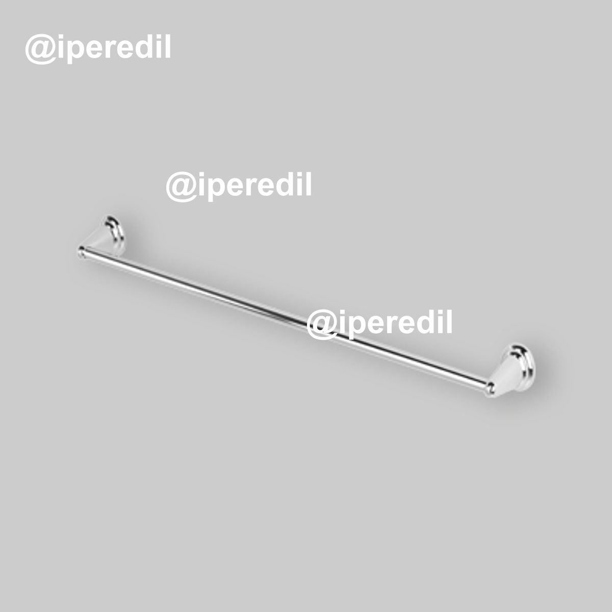 PORTASALVIETTE "FACILE" 60 cm - Cromo