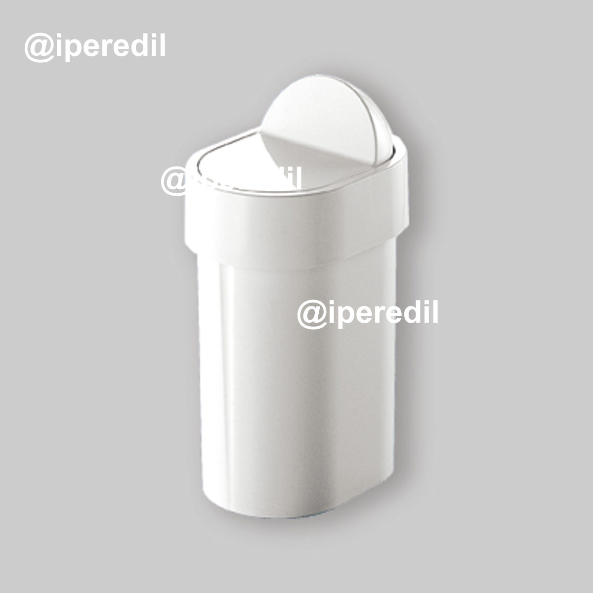 CESTINO PORTARIFIUTI "JUNIOR" BIANCO 4,8 Lt.