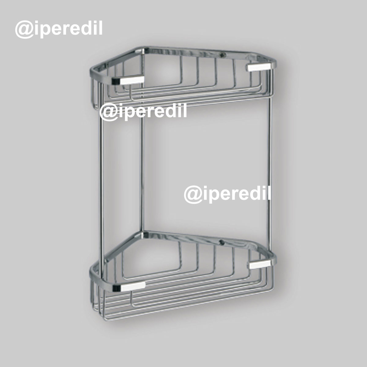 ANGOLIERA DOCCIA IN FILO "AMERICA" 2 ripiani