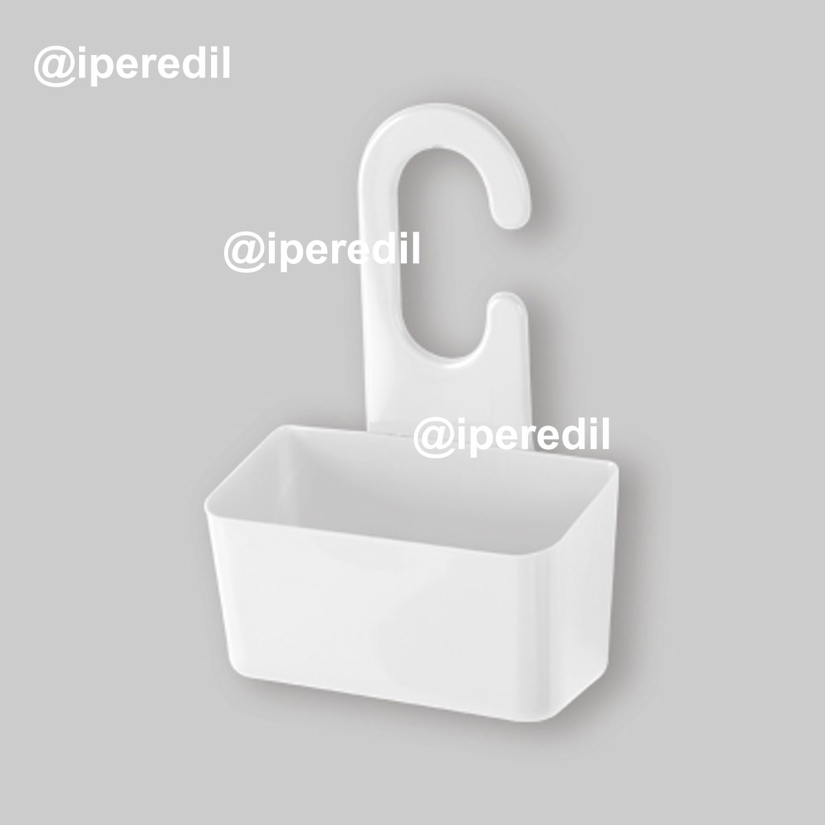 PORTASAPONE APPENDIBILE PER DOCCIA Bianco