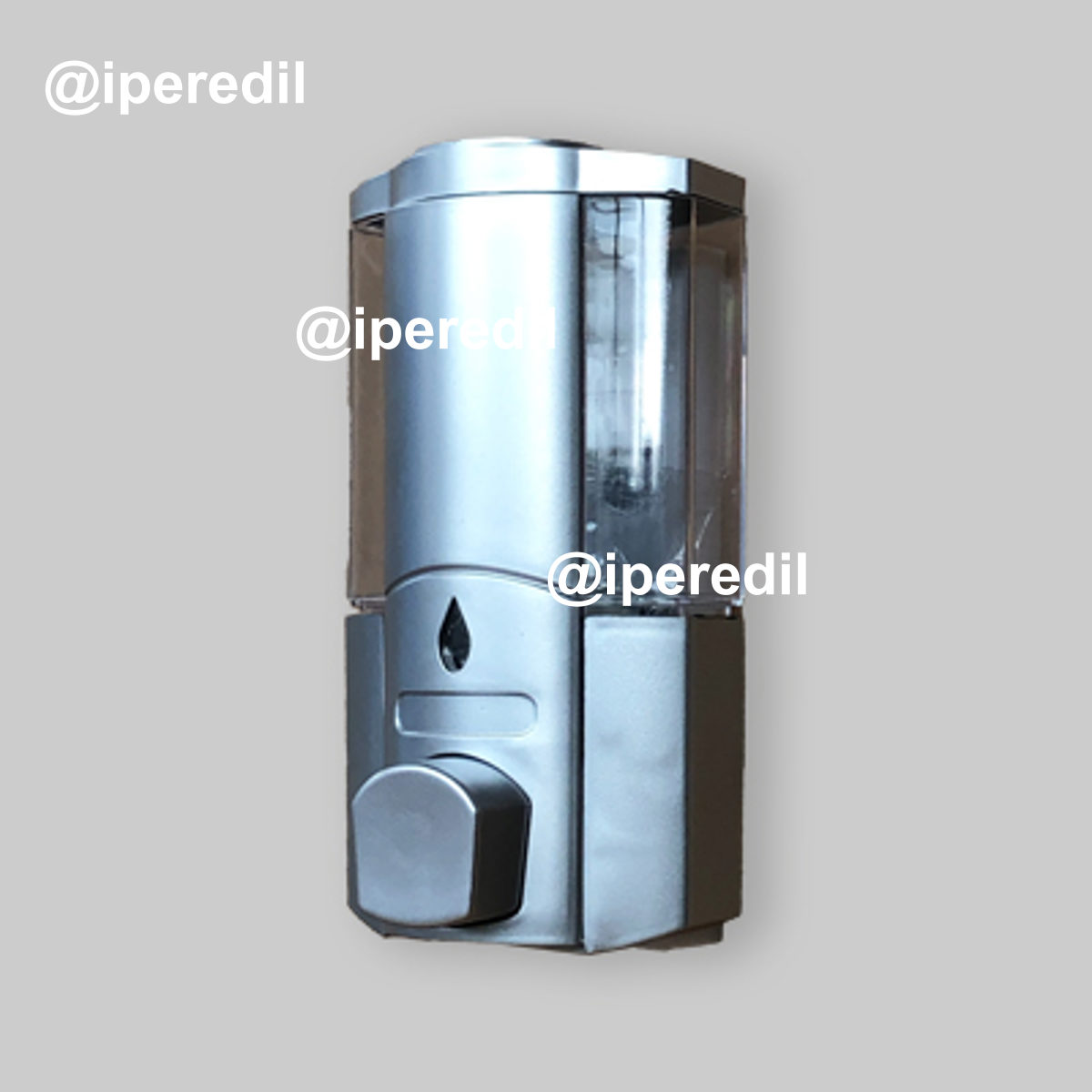 DOSATORE SAPONE LIQUIDO MANUALE A PARETE 400 ml