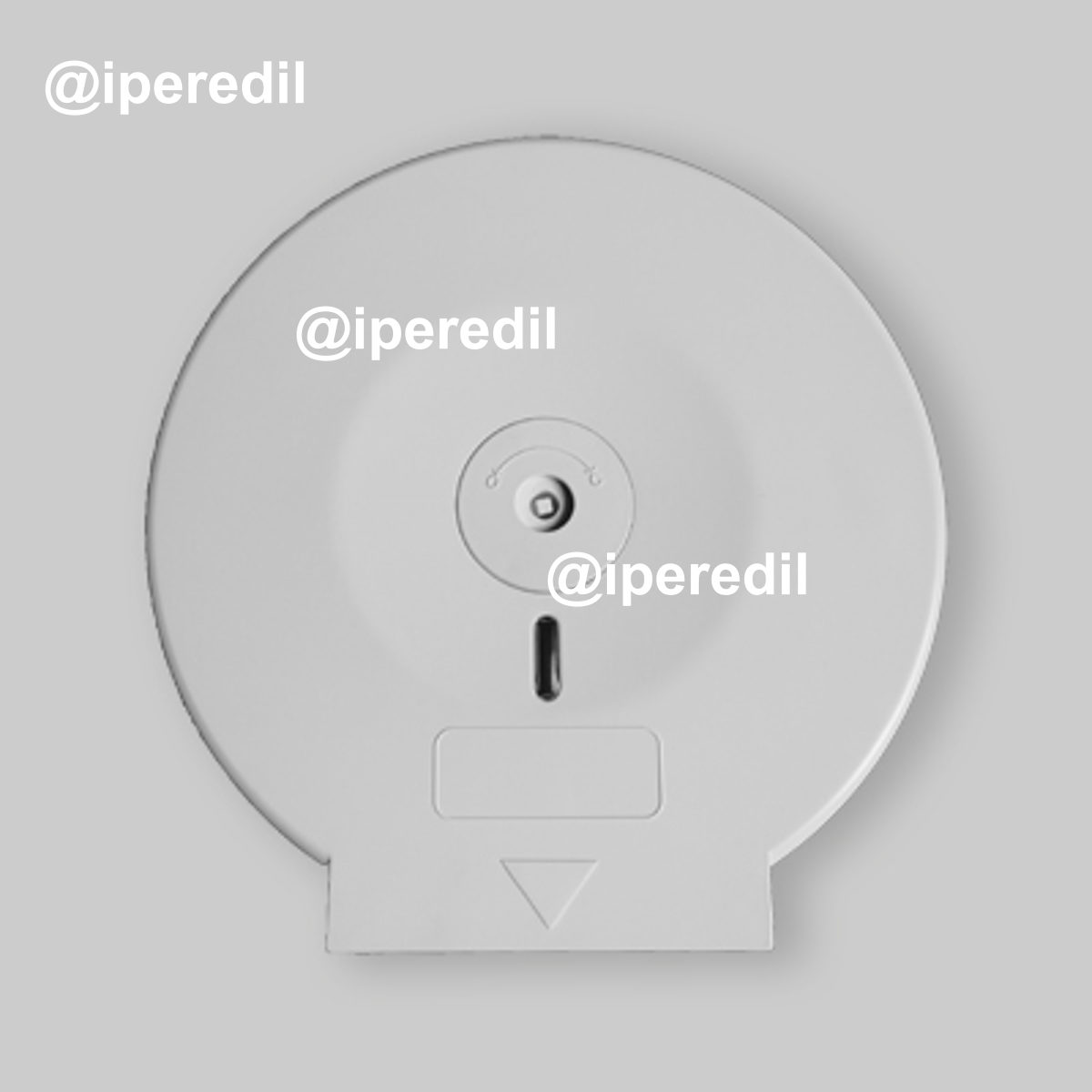 DISTRIBUTORE PORTAROTOLO IN ABS Bianco