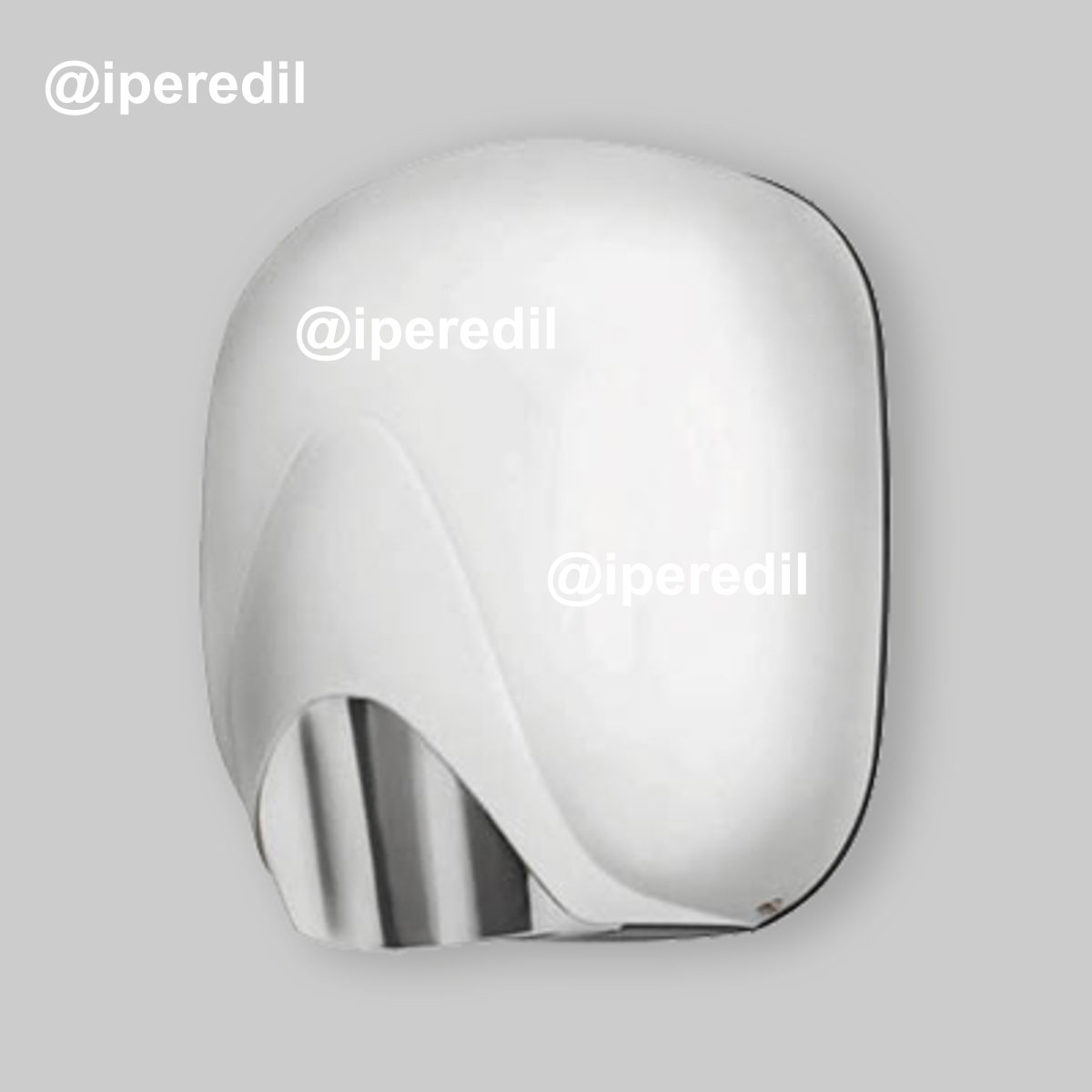 ASCIUGAMANI ELETTRONICO "ECOSTREAM" ABS 1100 HOT Abs - Bianco