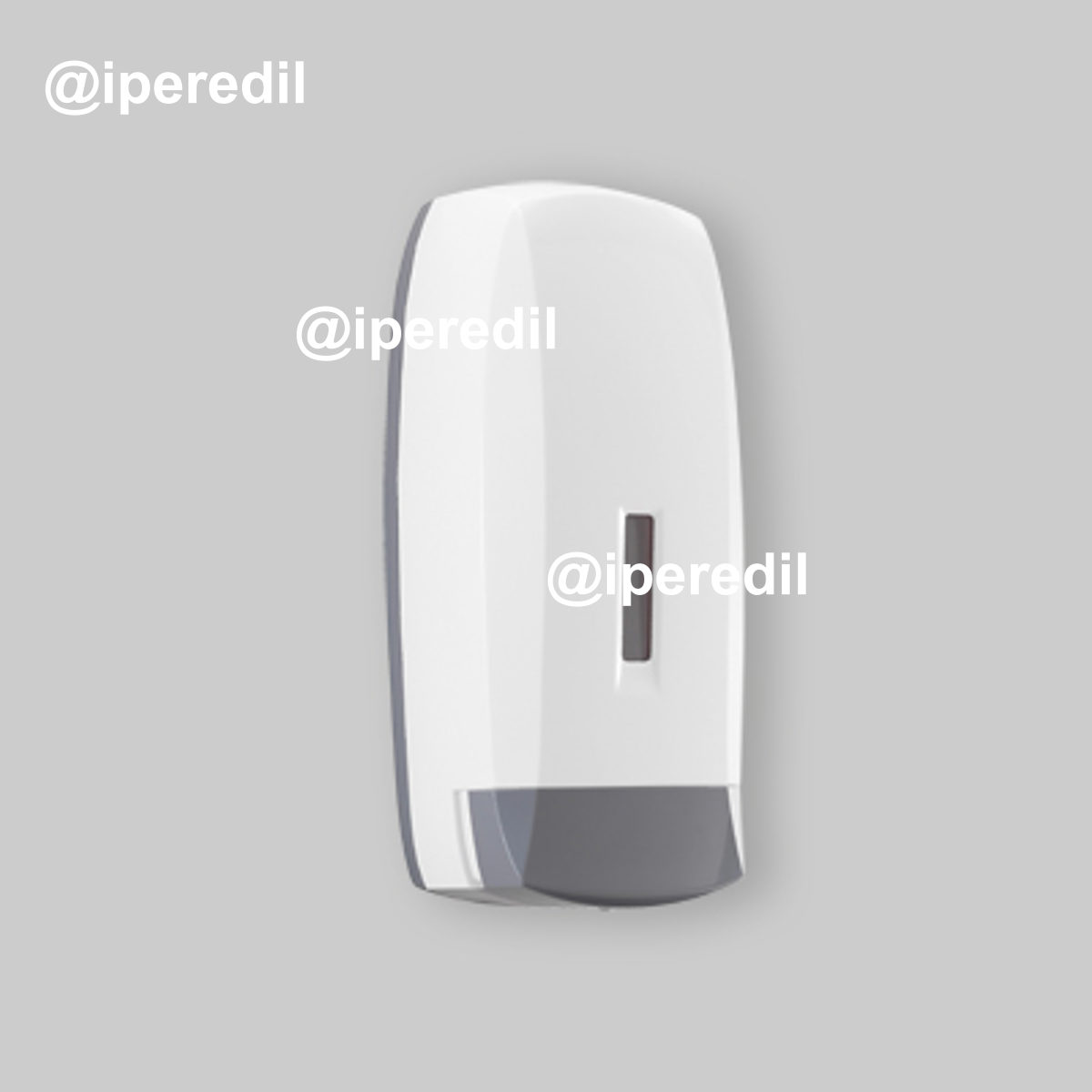 DISTRIBUTORE SAPONE LIQUIDO "TOUCH" 500 ml - Bianco