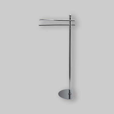 PIANTANA PORTA ASCIUGAMANI SALVASPAZIO Cromo