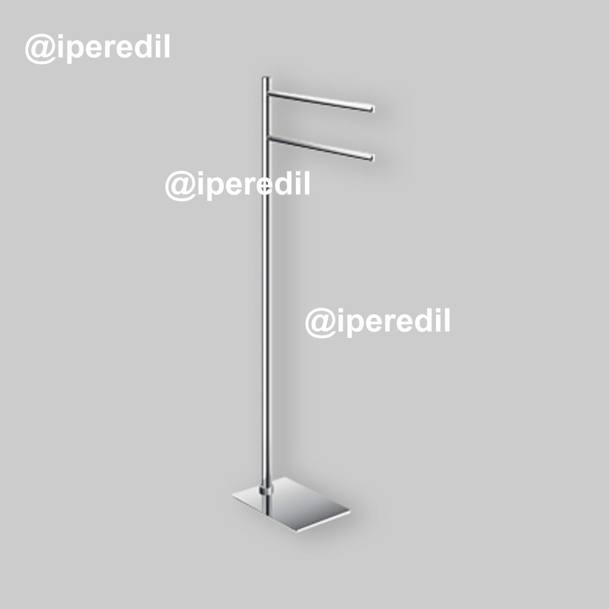 PIANTANA PORTASALVIETTE "TRILLY" Cromo