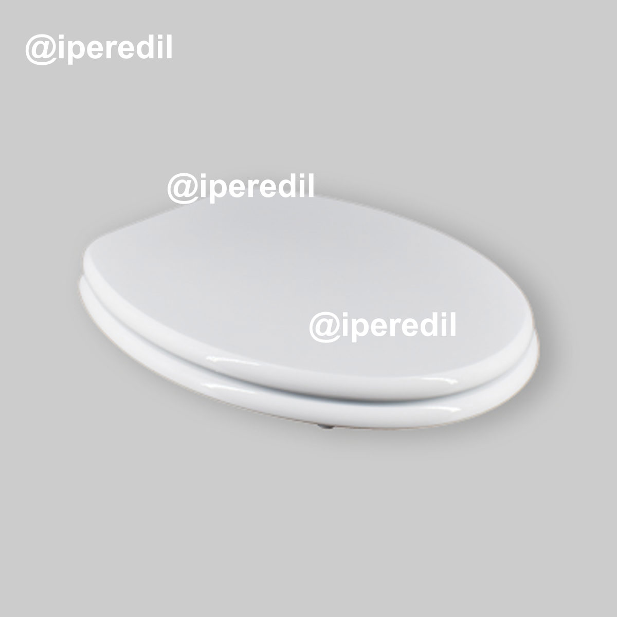 SEDILE MDF POLIESTERATO UNIVERSALE Bianco - Chiusura Normale