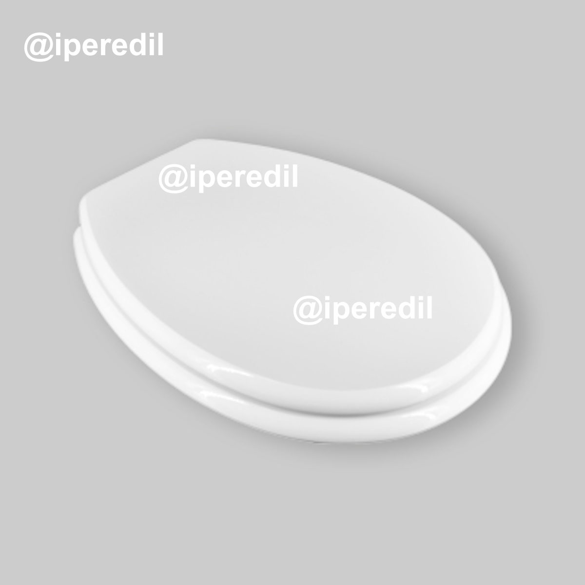 SEDILE MDF POLIESTERATO PIEMONTESINA Bianco - Chiusura Normale