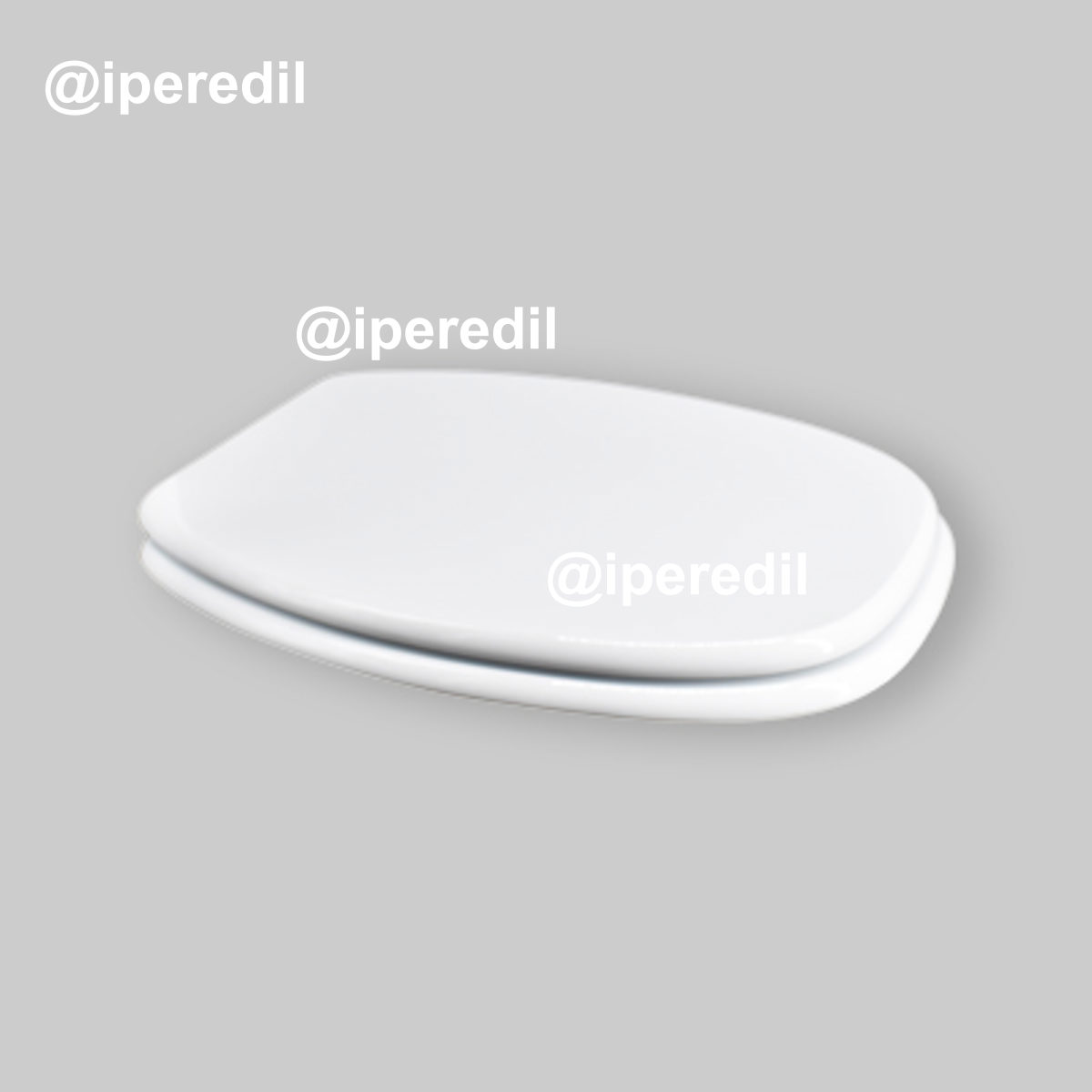 SEDILE MDF POLIESTERATO ITALICA Bianco - Chiusura Normale