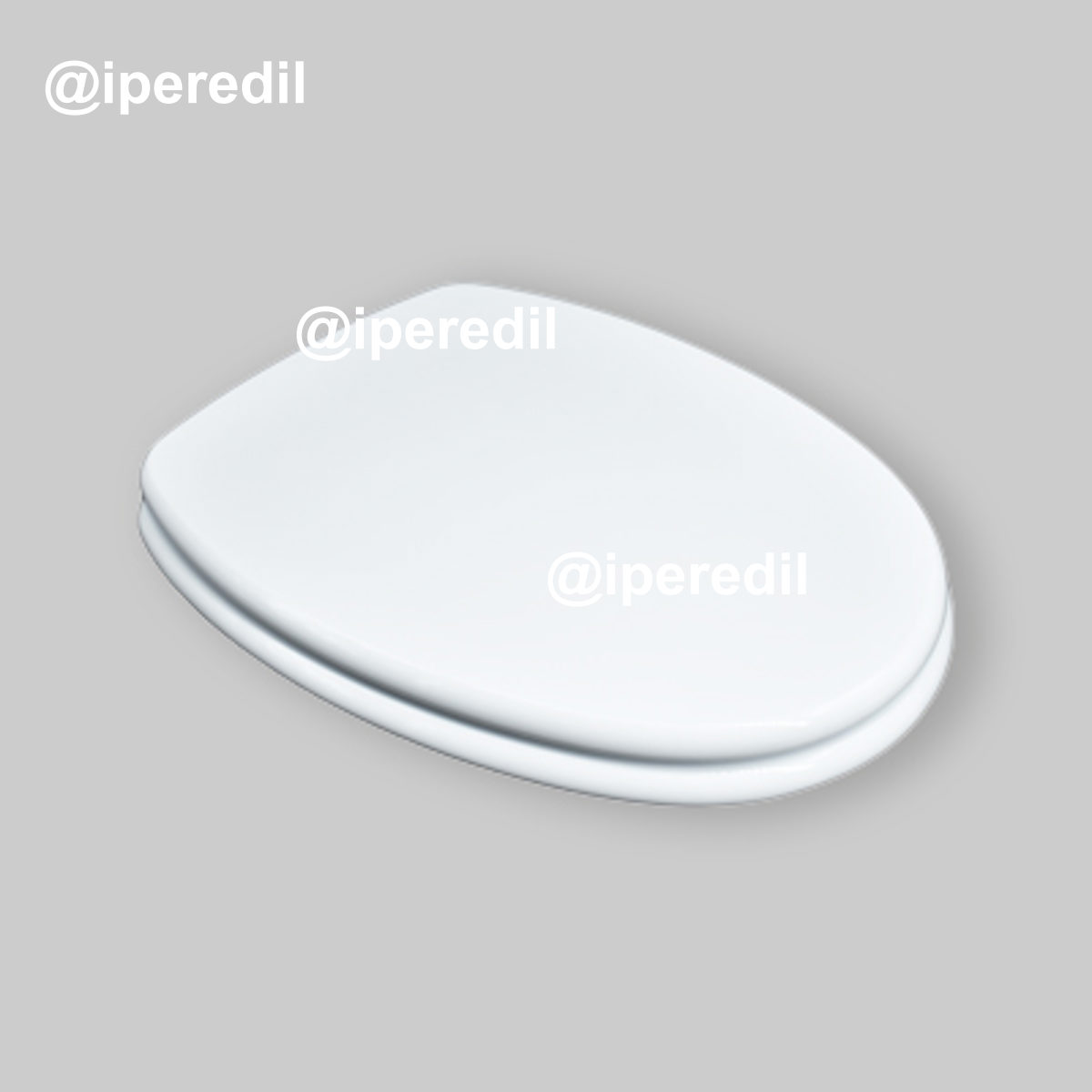 SEDILE MDF POLIESTERATO ZEUS Bianco - Chiusura Normale