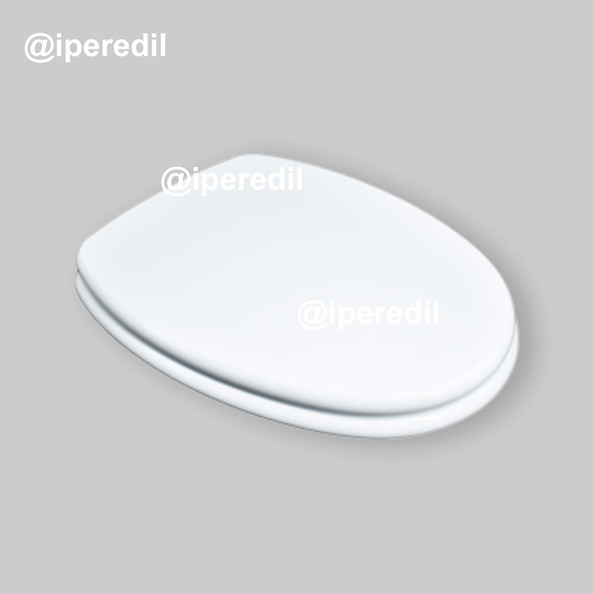 SEDILE MDF POLIESTERATO BAIA Bianco - Chiusura Normale