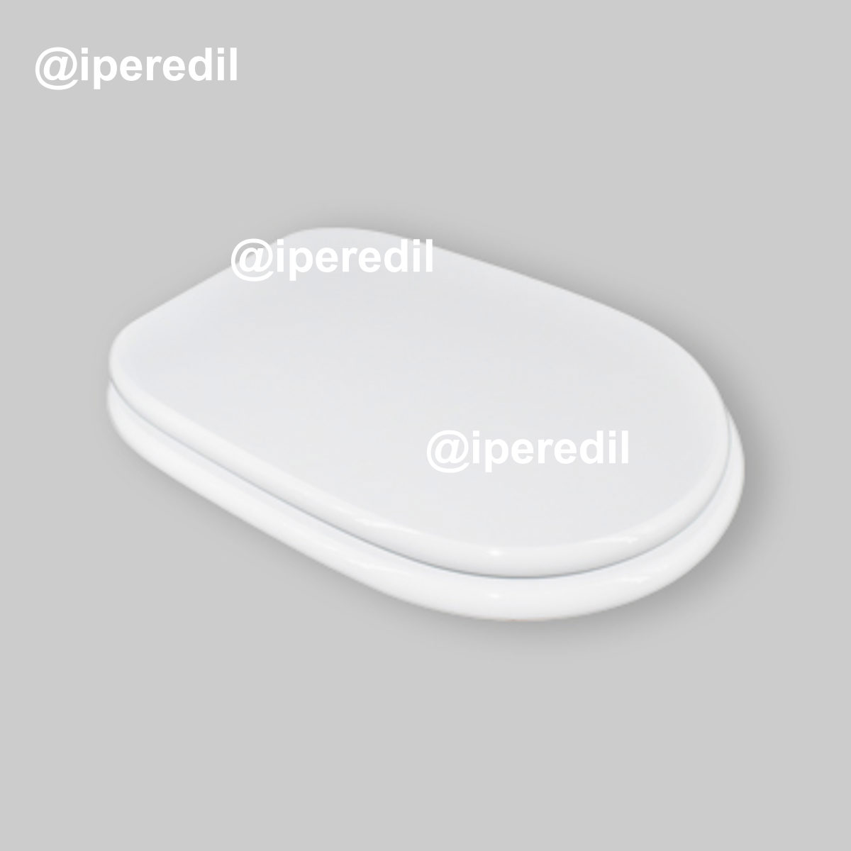 SEDILE MDF POLIESTERATO SINTESI Bianco - Chiusura Normale