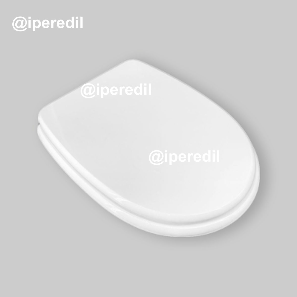 SEDILE MDF POLIESTERATO ARETUSA Bianco - Chiusura Normale