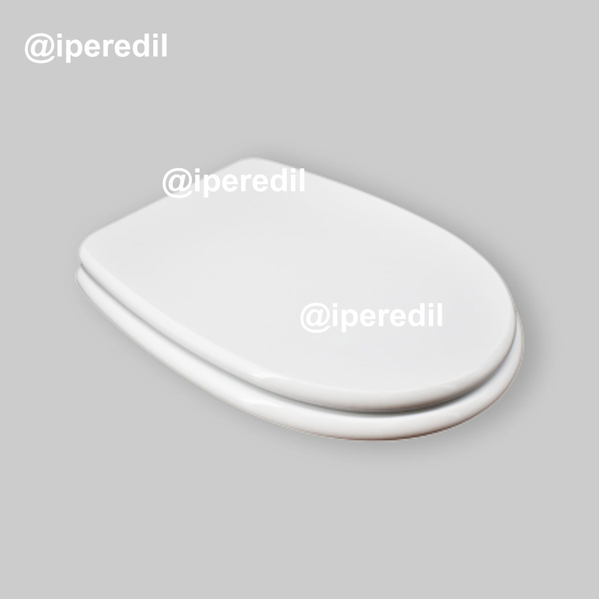 SEDILE MDF POLIESTERATO AFRODITE Bianco - Chiusura Normale