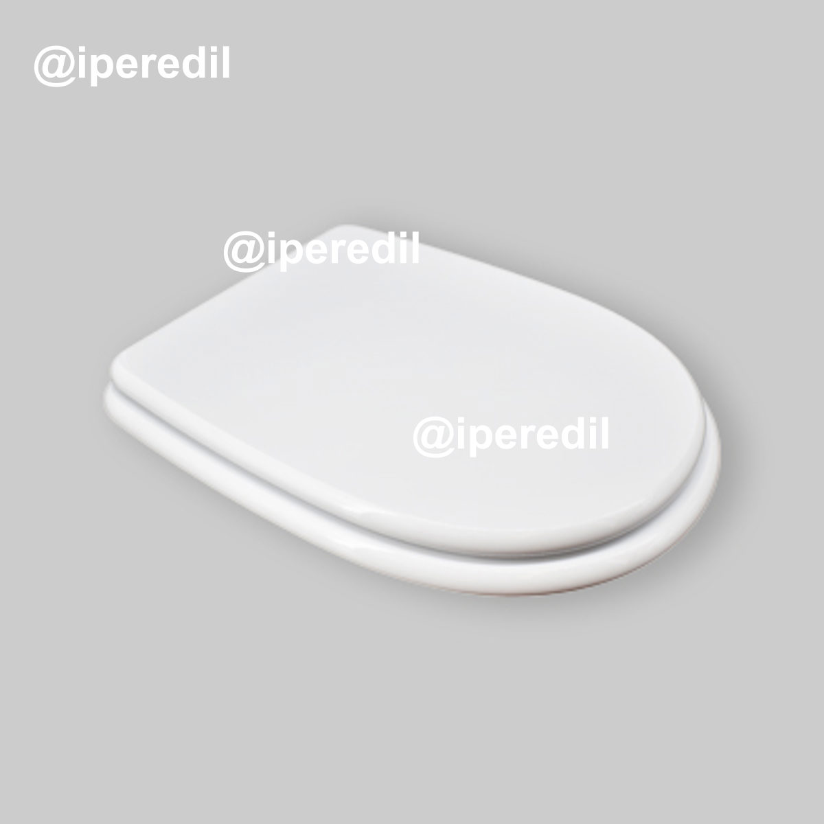 SEDILE MDF POLIESTERATO DIANA Bianco - Chiusura Normale