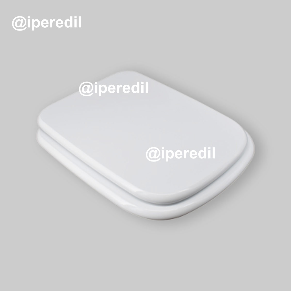 SEDILE MDF POLIESTERATO RIO Bianco - Chiusura Normale