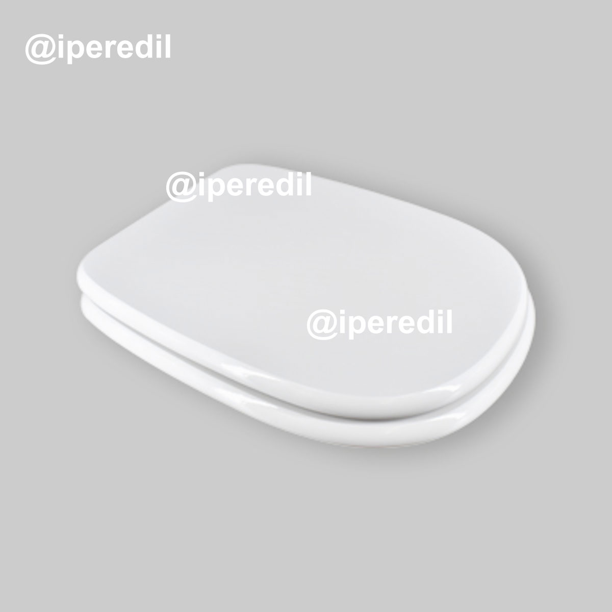 SEDILE MDF POLIESTERATO TESI Bianco - Chiusura Normale