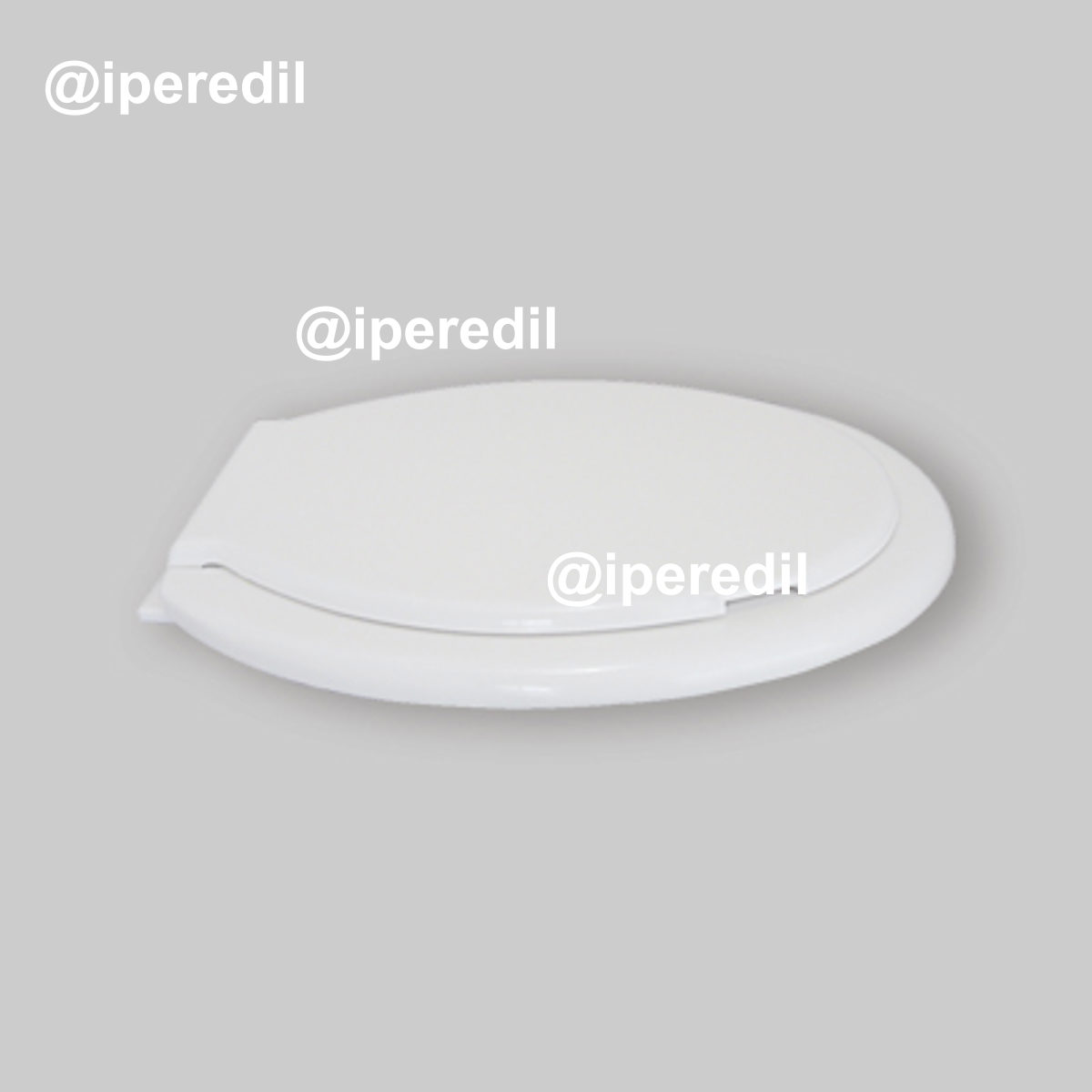 SEDILE TERMOPLASTICO LEGGERO UNIVERSALE Bianco