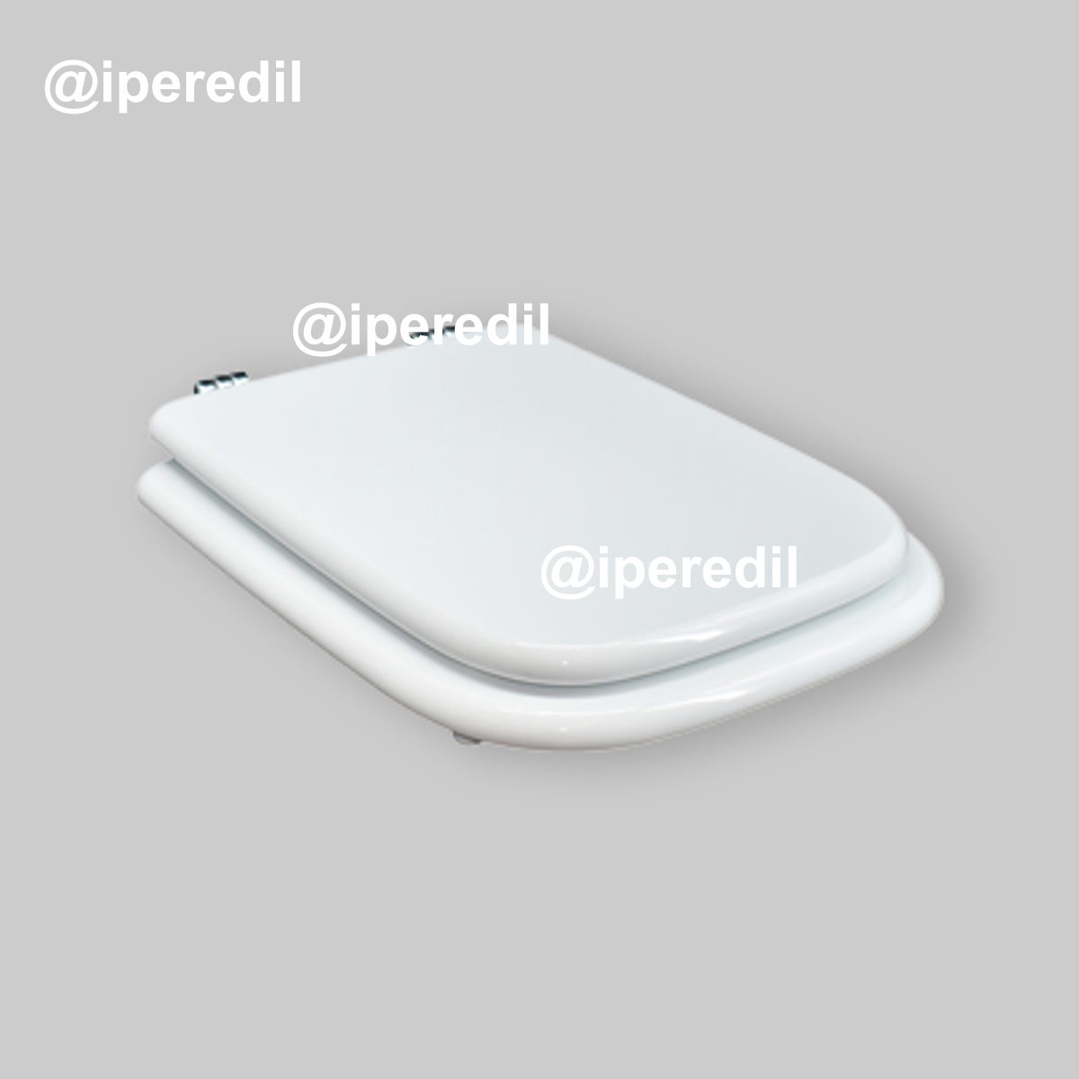 SEDILE MDF POLIESTERATO CLIO Bianco - Chiusura Normale