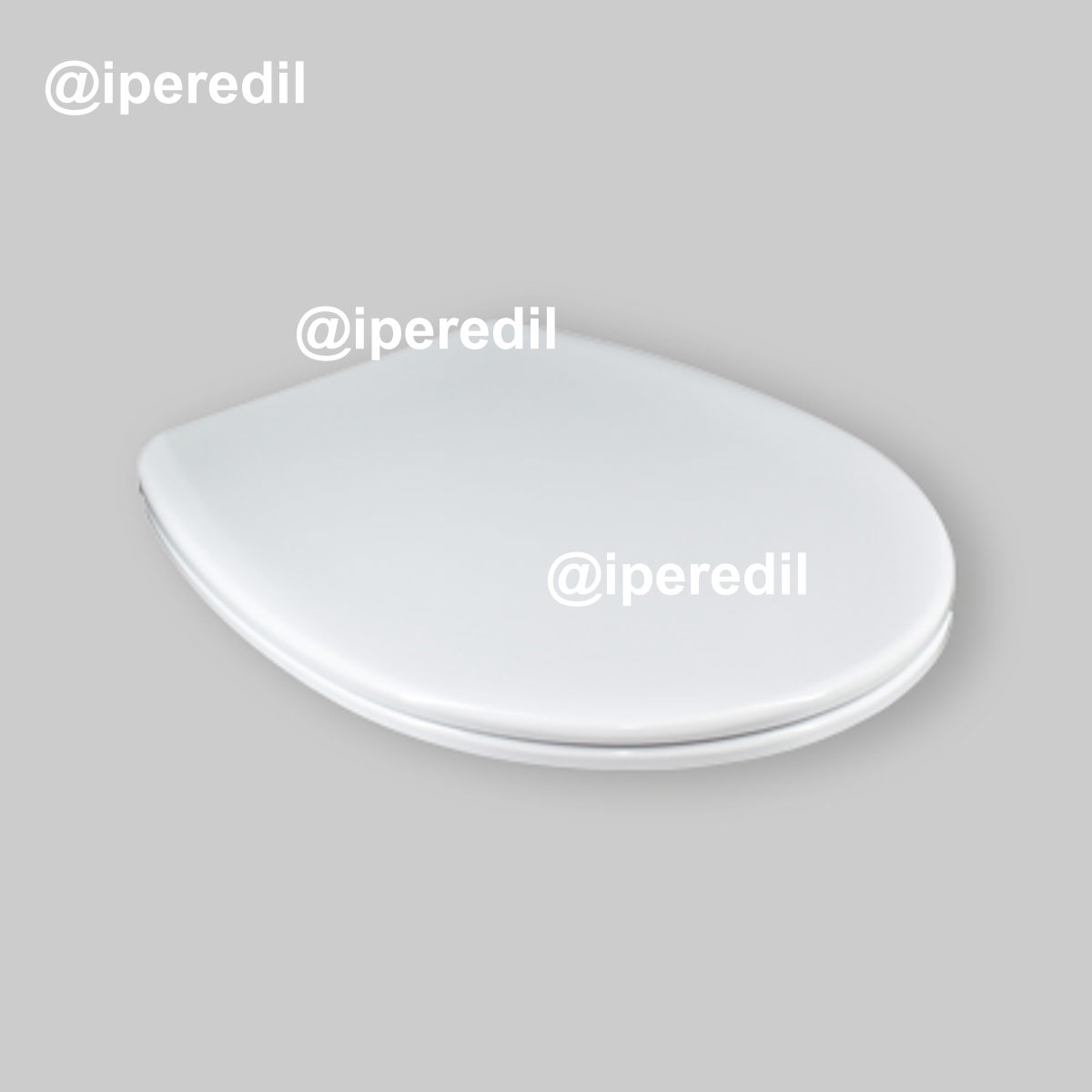 SEDILE TERMOINDURENTE UNIVERSALE SOFT CLOSE Bianco