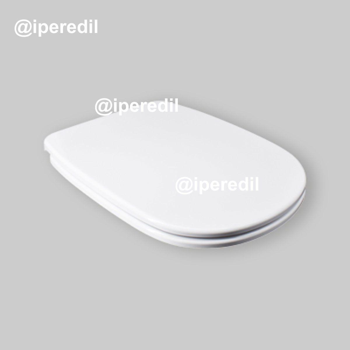 SEDILE TERMOINDURENTE COMPACT Bianco - Chiusura Normale