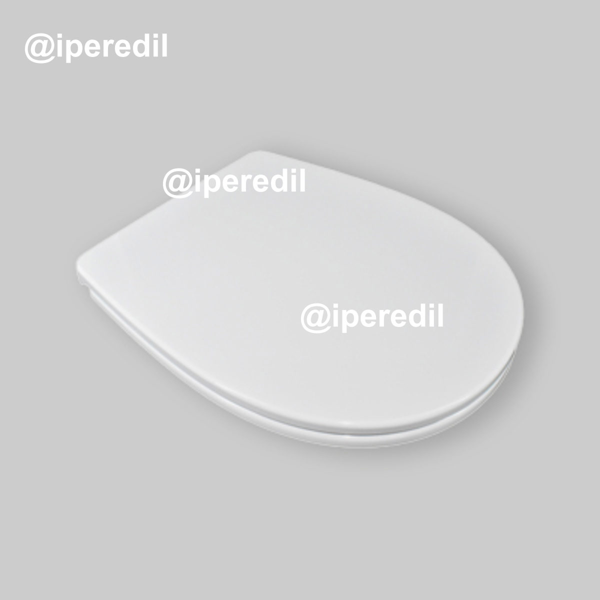 SEDILE TERMOINDURENTE ARETUSA Bianco - Chiusura rallentata