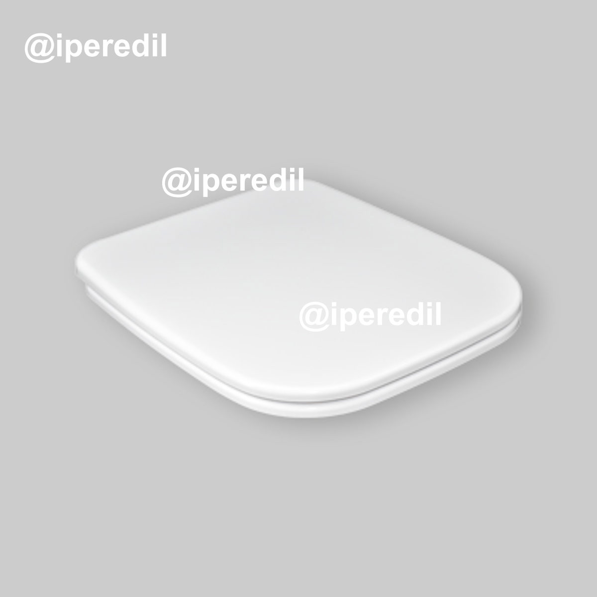 SEDILE TERMOINDURENTE D-CODE Bianco - Chiusura Normale